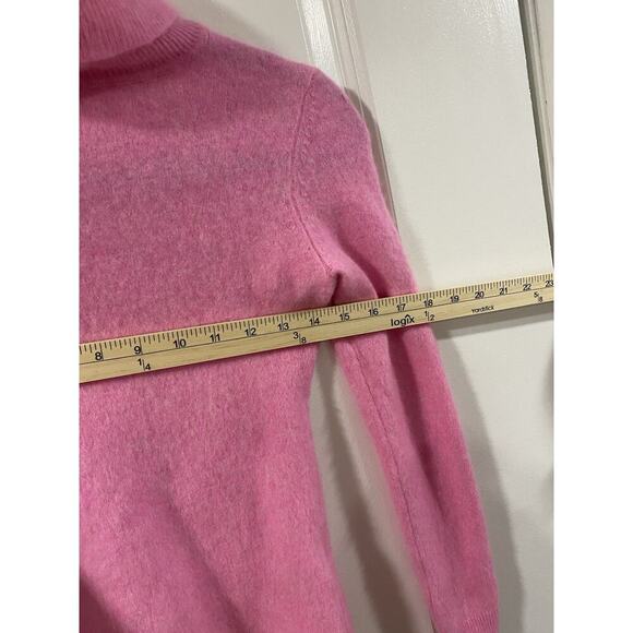 Charter Club Luxury 100% Cashmere Size S Pink Turtleneck Sweater - Picture 8 of 10